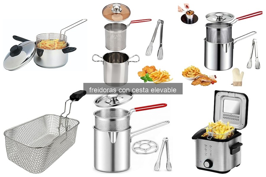 Mejores freidoras con cesta elevable para familias grandes