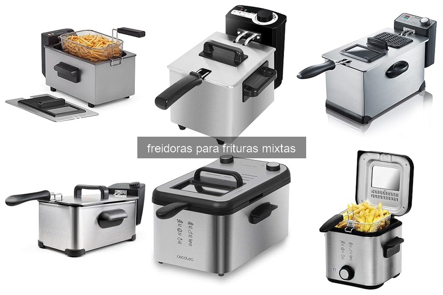 Mejores freidoras para frituras mixtas en 2026
