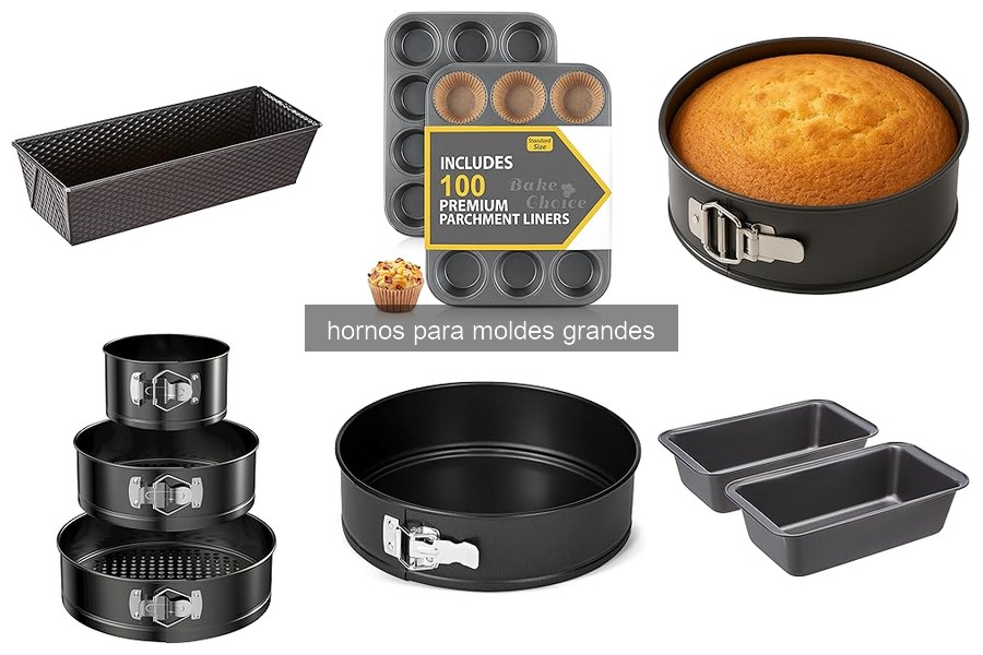 Mejores hornos para moldes grandes en 2026