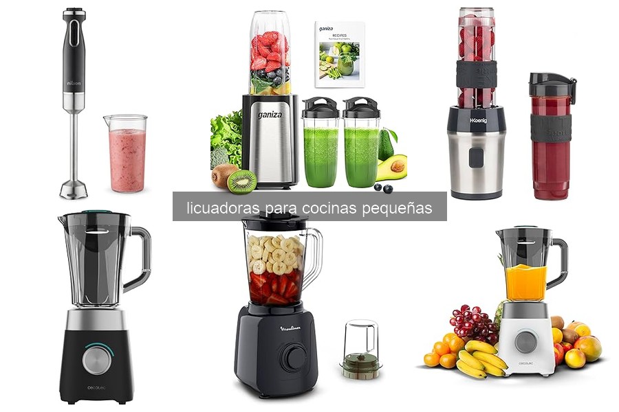 Mejores licuadoras para cocinas pequeñas en 2026