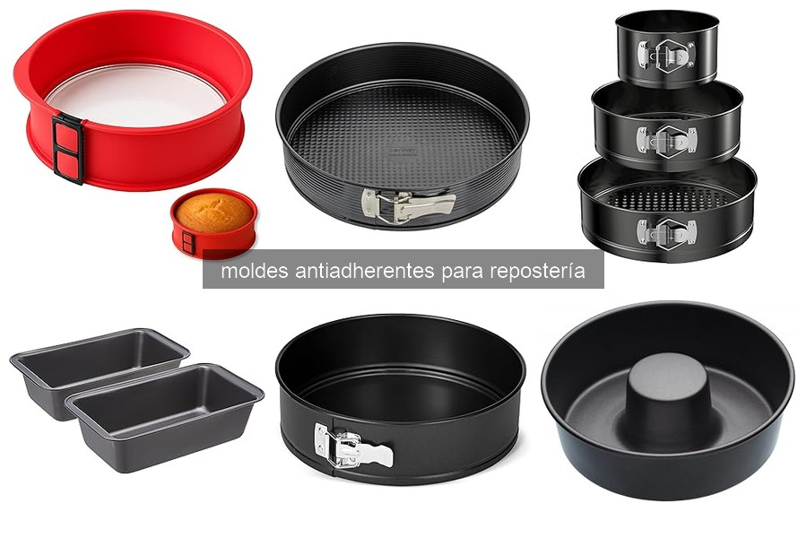 Mejores moldes antiadherentes para hacer pasteles en 2026