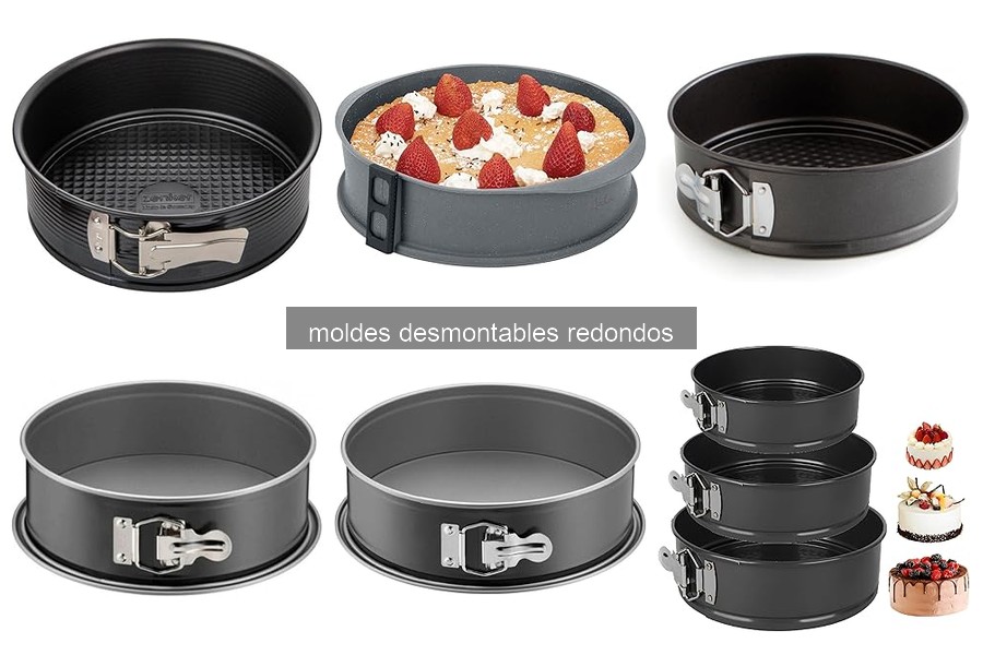 Mejores moldes desmontables redondos para pasteles en 2026