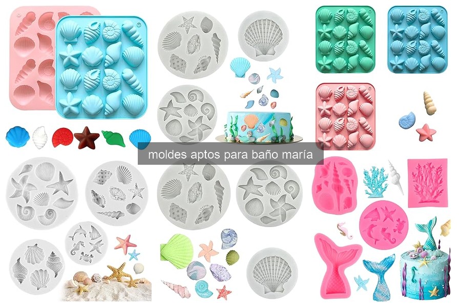 Mejores moldes para baño maría en Amazon para repostería