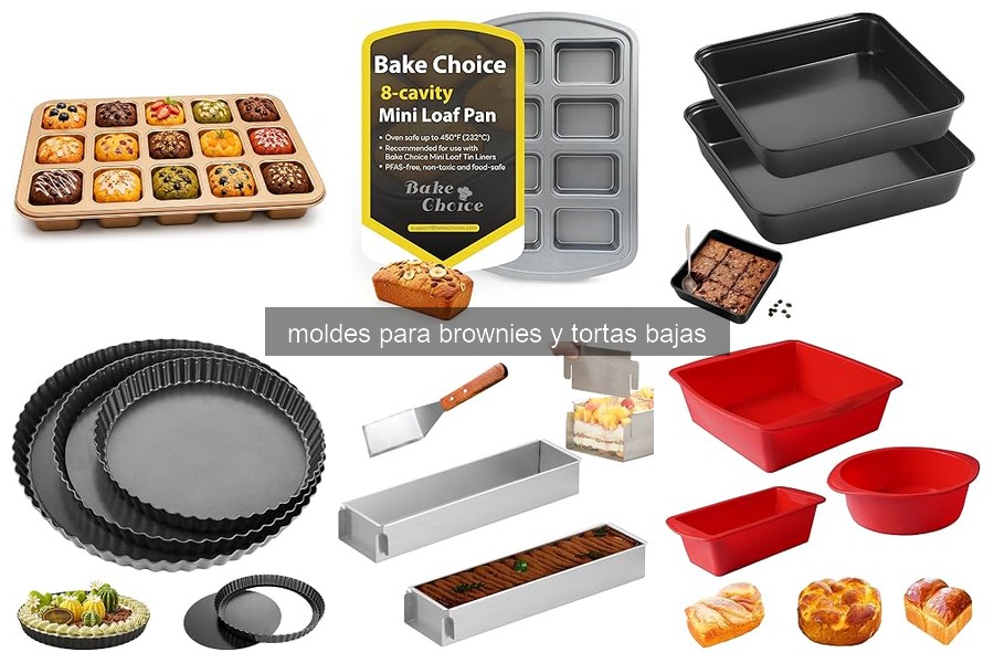 Mejores moldes para brownies y tortas bajas en 2026
