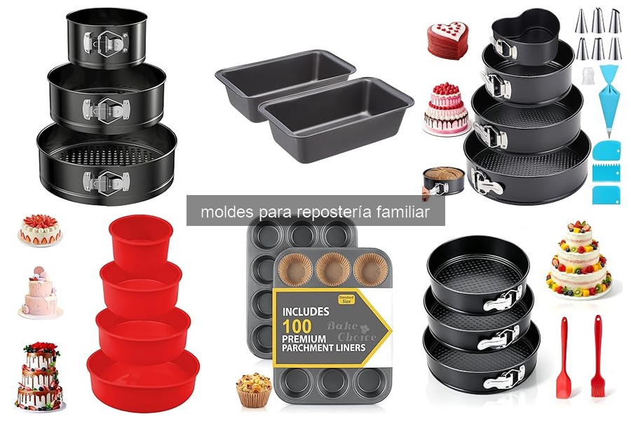 Mejores moldes para repostería familiar en 2026