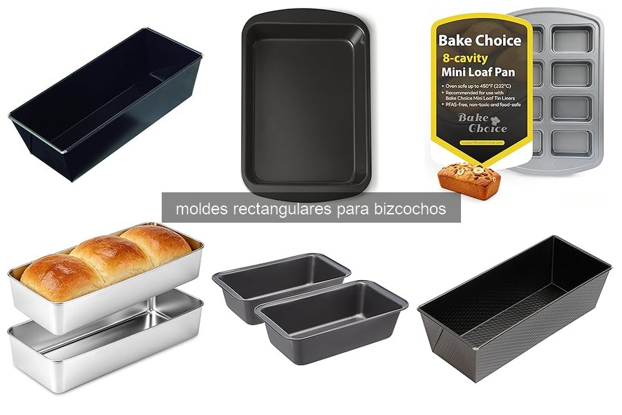 Mejores moldes rectangulares para bizcochos en 2026