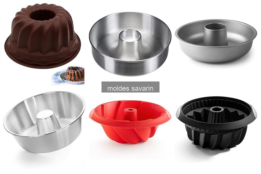 Mejores moldes savarín para repostería en casa 2026