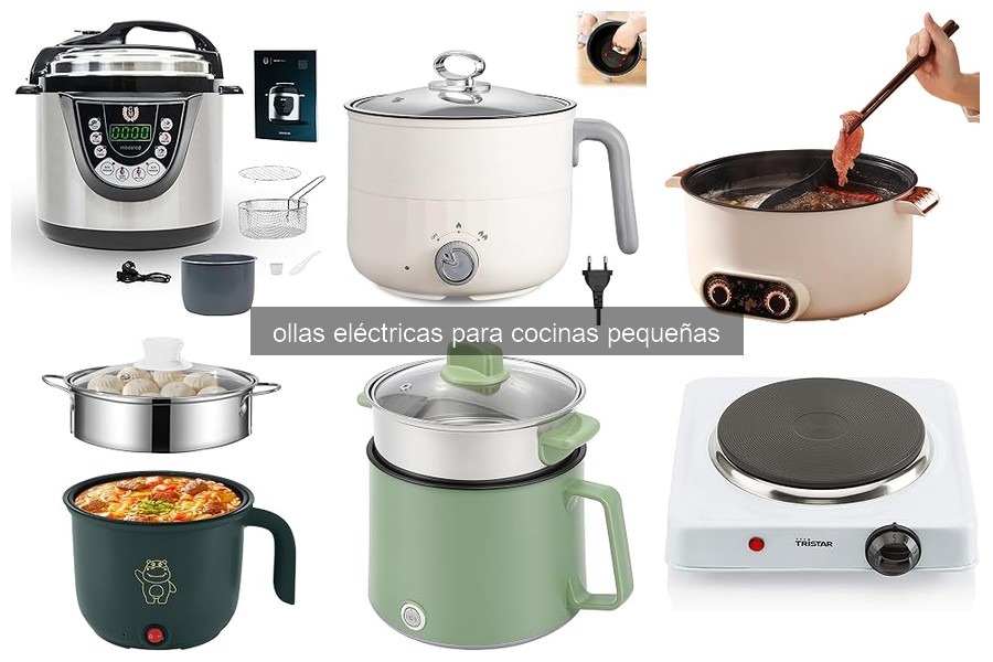 Mejores ollas eléctricas para cocinas pequeñas en 2026