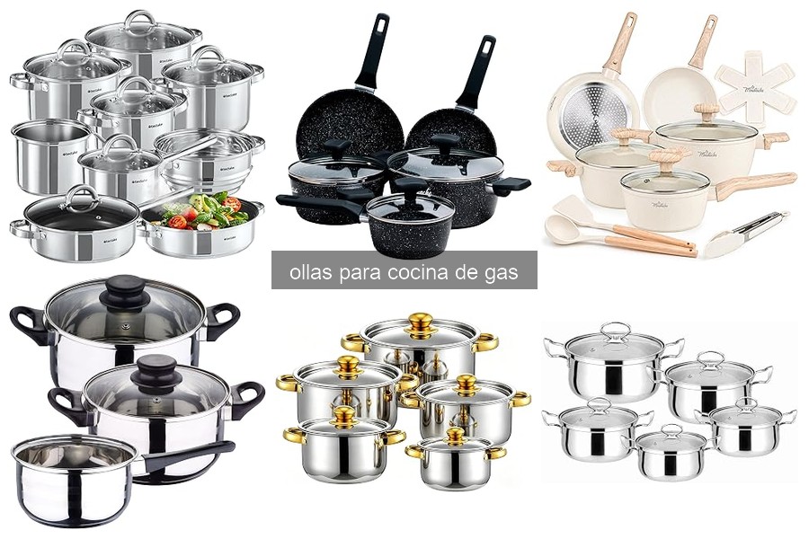 Mejores ollas para cocina de gas en 2023: comparativa y opiniones