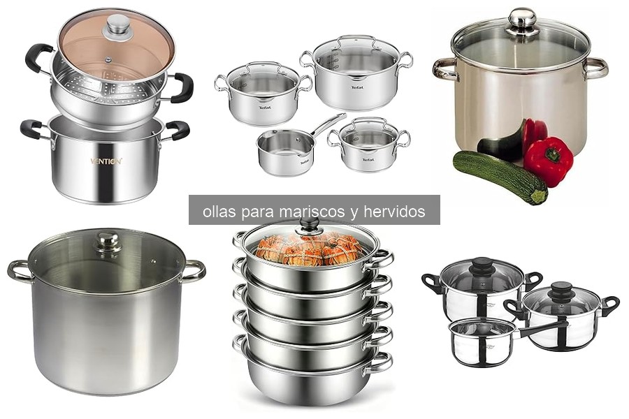 Mejores ollas para mariscos y hervidos: comparativa 2026