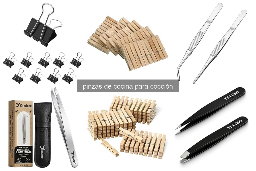 Mejores pinzas de cocina: tipos y usos para cocinar