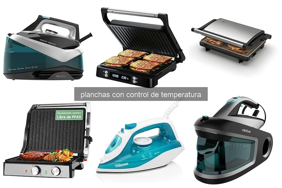 Mejores planchas con control de temperatura para cocina venezolana