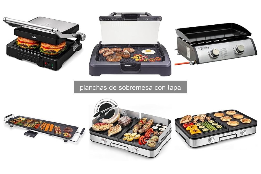 Mejores planchas de sobremesa con tapa para hacer arepas