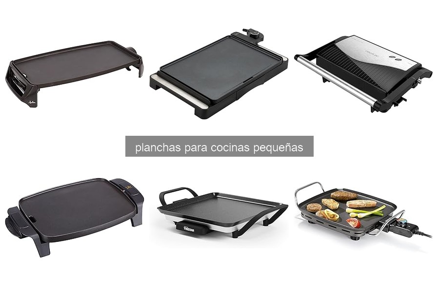 Mejores planchas para cocinas pequeñas en 2026