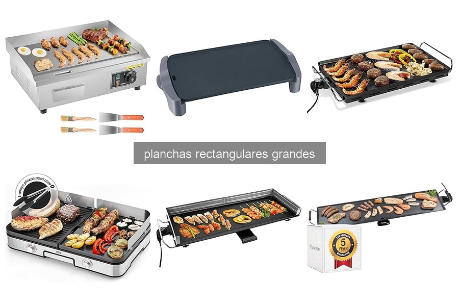 Mejores planchas rectangulares grandes para hacer arepas