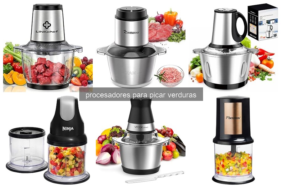 Mejores procesadores de verduras: Guía para elegir el ideal