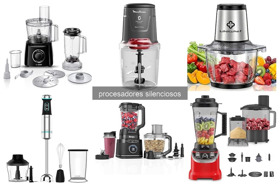 Mejores procesadores silenciosos para cocinar en casa en 2026