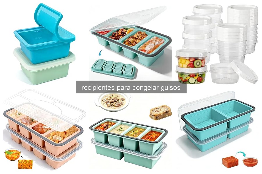 Mejores recipientes para congelar guisos en 2026