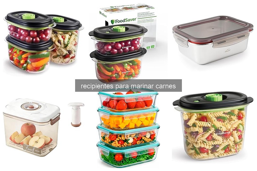 Mejores recipientes para marinar carnes para principiantes