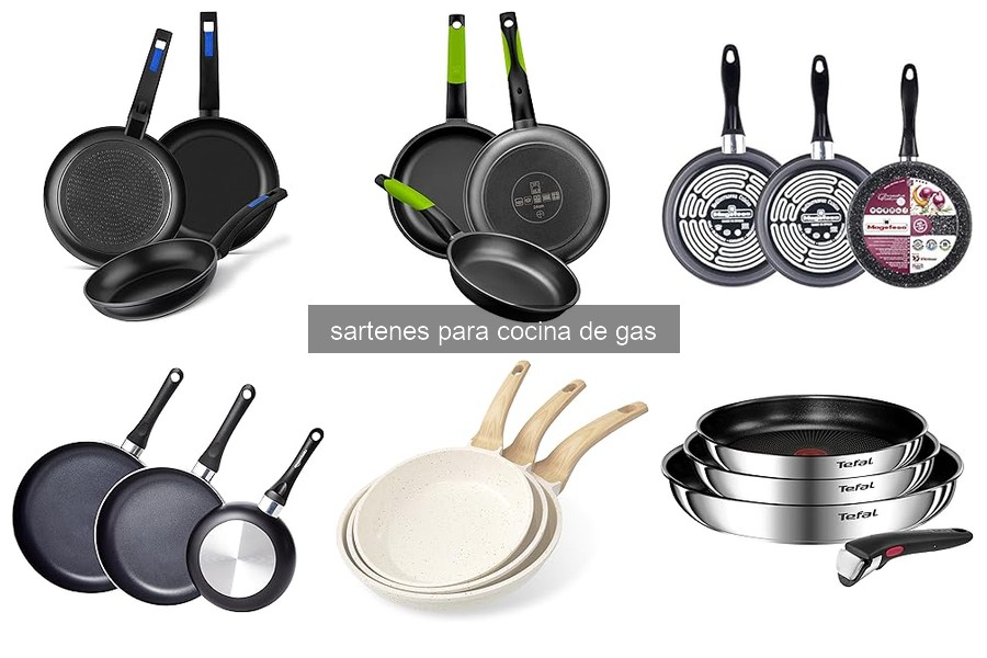 Mejores sartenes para cocinar en gas: comparativa 2026