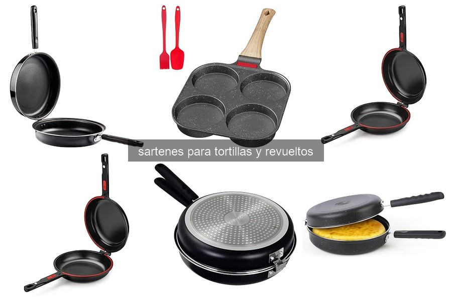 Mejores sartenes para tortillas y revueltos en 2026