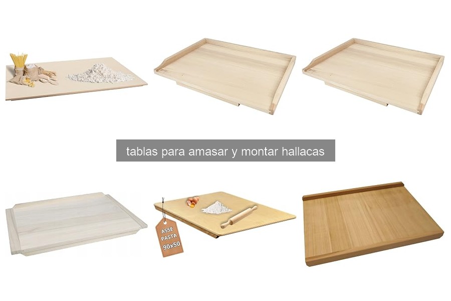 Mejores tablas para amasar y montar hallacas en 2026