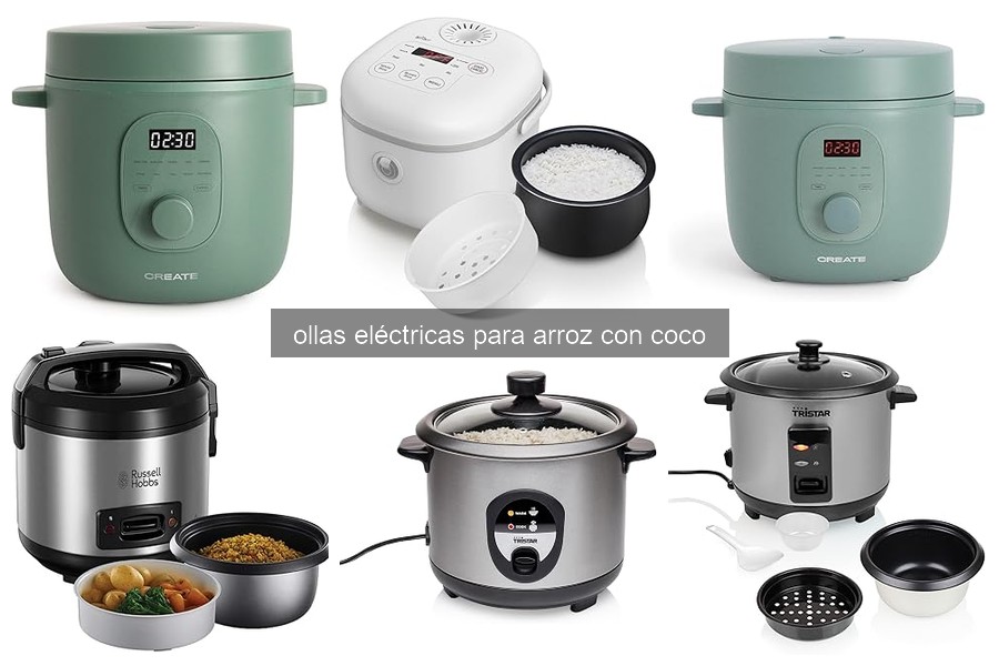 Olla eléctrica para arroz con coco: ¿Qué es y cómo funciona?