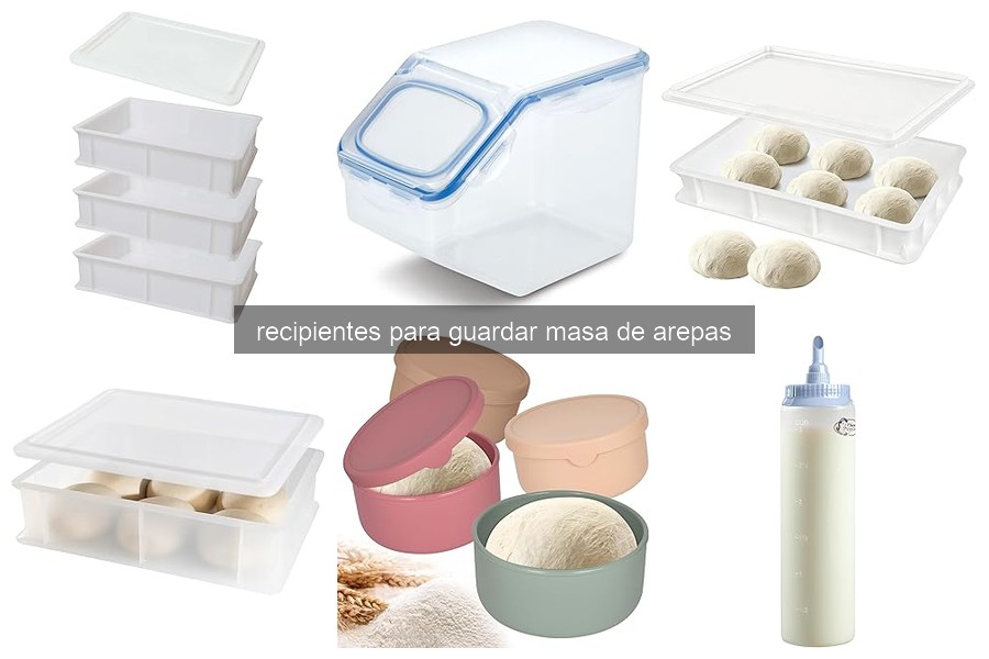 Problemas comunes al usar recipientes de masa de arepas