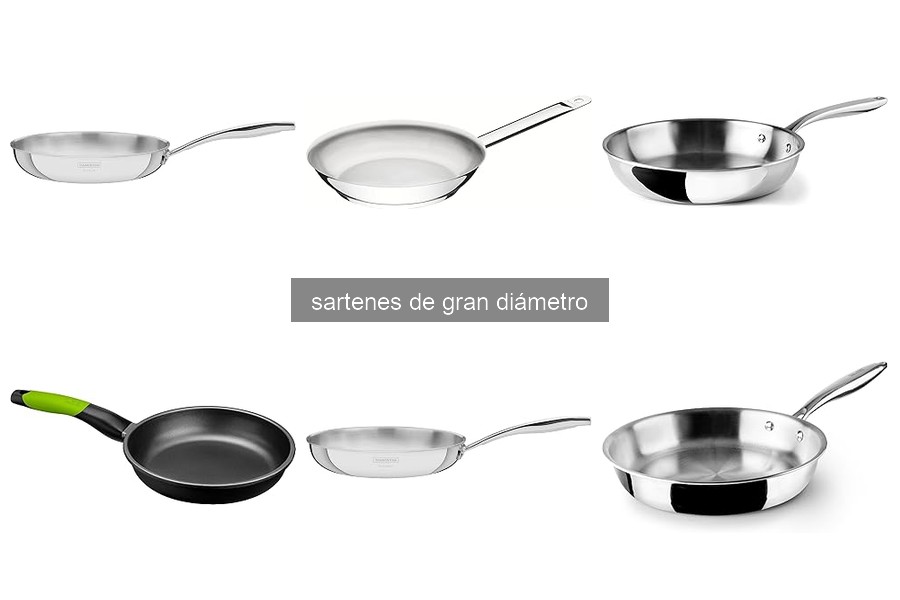 Problemas comunes al usar sartenes de gran diámetro y soluciones