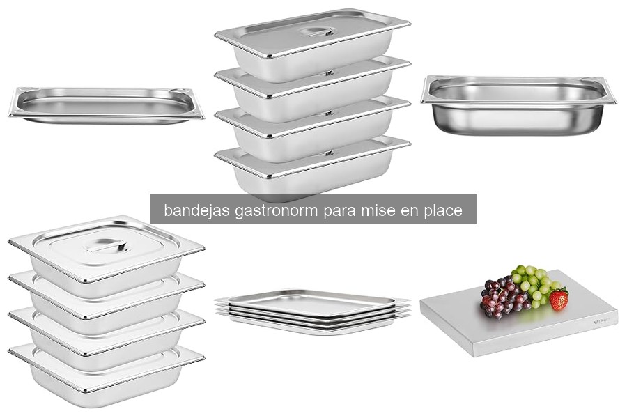 Problemas comunes con bandejas gastronorm y soluciones efectivas