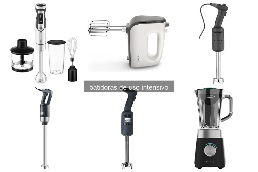 Problemas comunes con batidoras de uso intensivo y soluciones