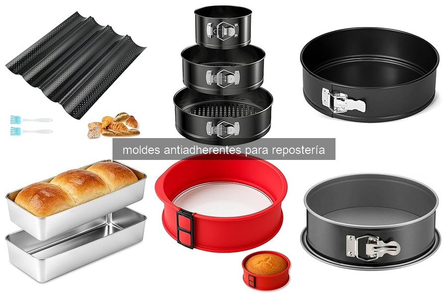 Problemas comunes con moldes antiadherentes y soluciones