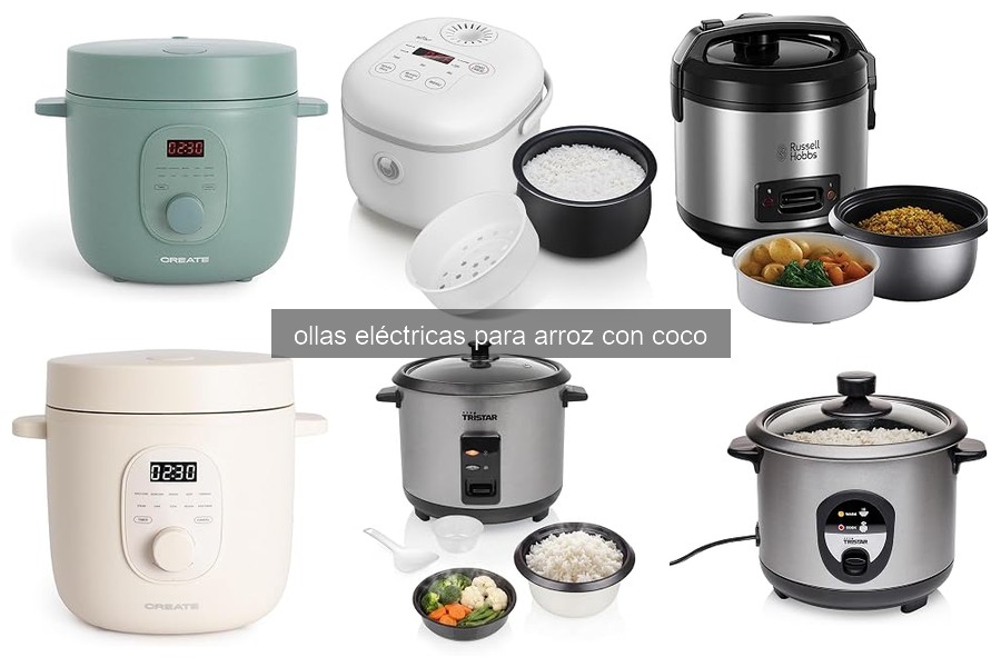 Problemas comunes con ollas eléctricas para arroz con coco