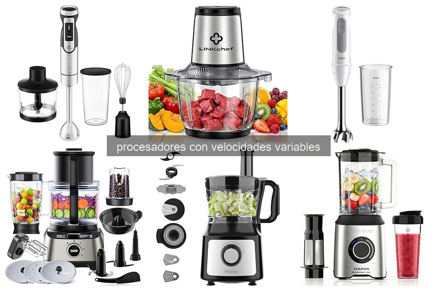 Problemas comunes con procesadores de alimentos y soluciones