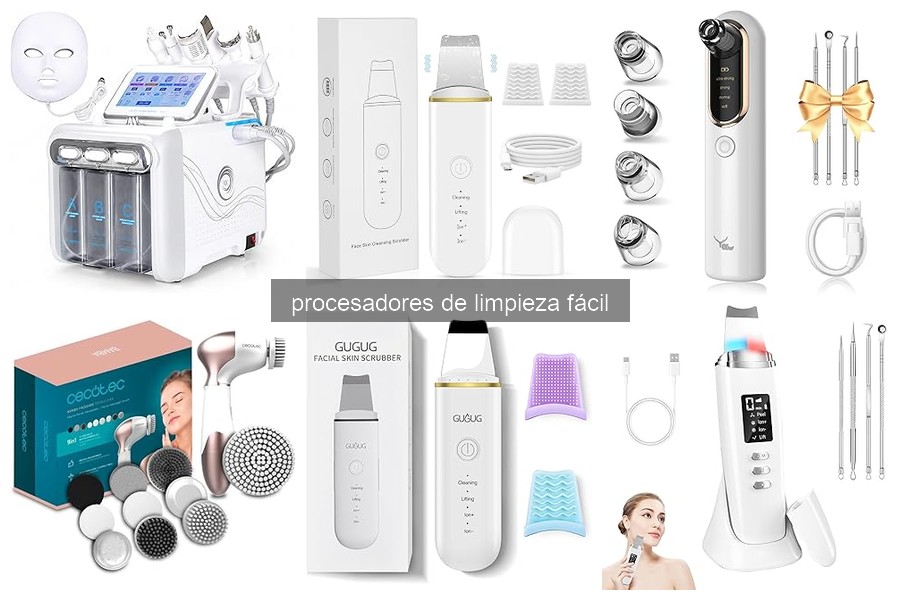 Problemas comunes con procesadores de limpieza fácil y soluciones