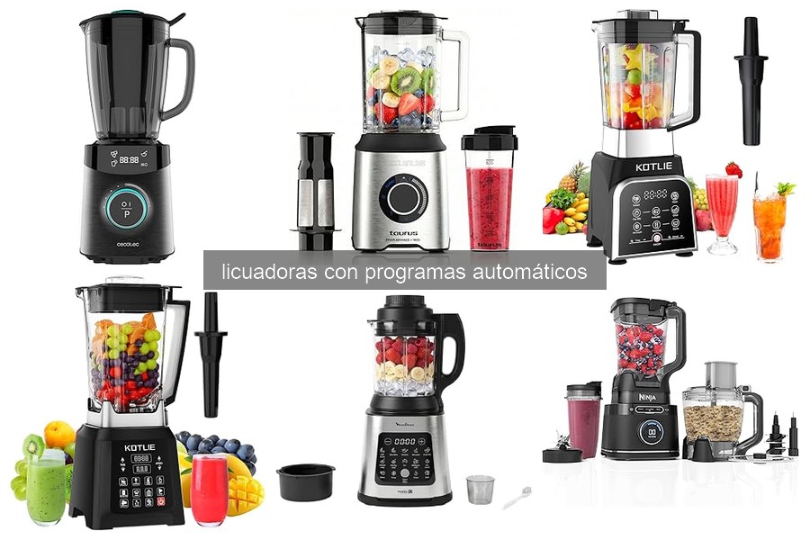 Problemas comunes en licuadoras automáticas y soluciones