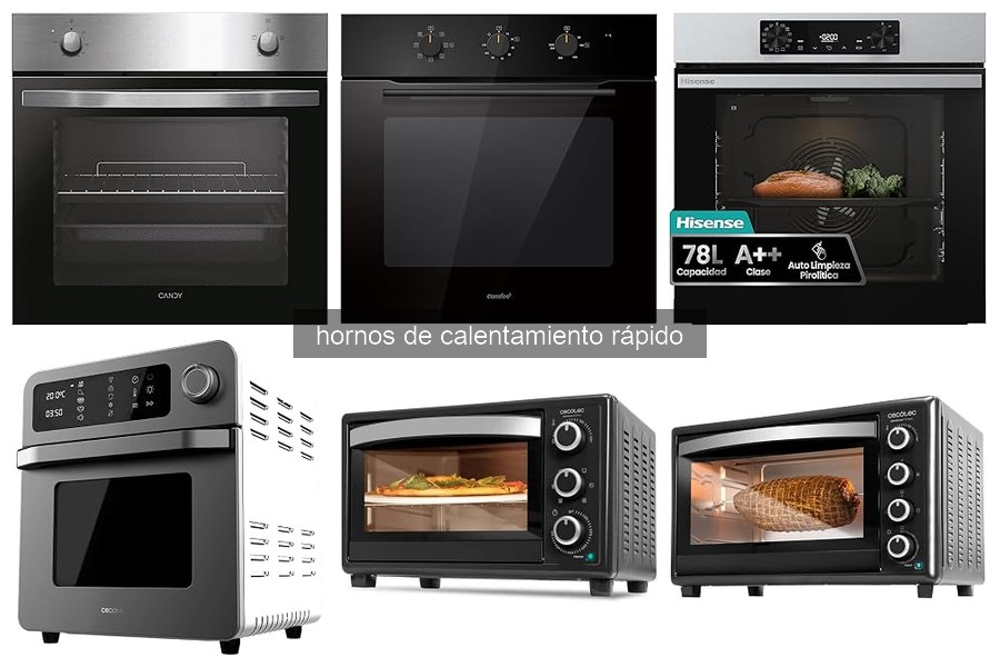 ¿Qué es un horno de calentamiento rápido y cómo funciona?