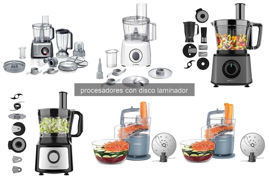¿Qué es un procesador con disco laminador y cómo funciona?