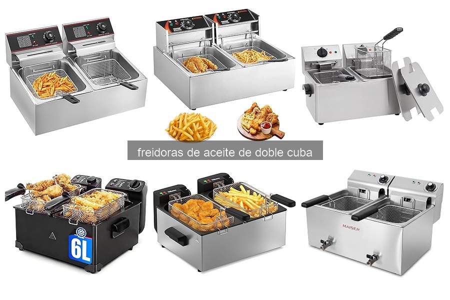 ¿Qué es una freidora de aceite de doble cuba? Guía 2026