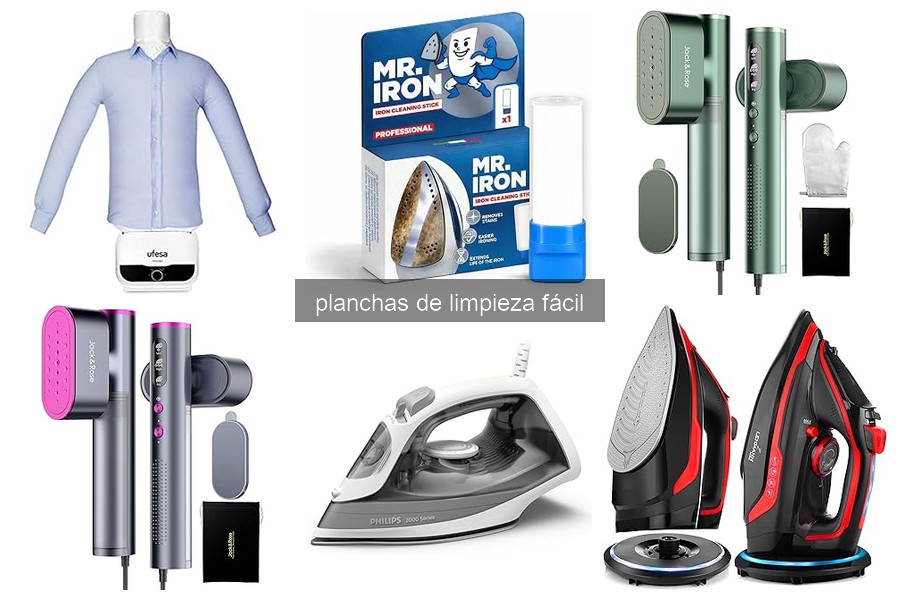 ¿Qué es una plancha de limpieza fácil y cómo funciona?