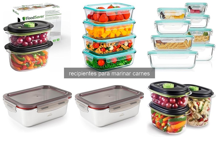Recipientes para marinar carnes: ¿qué son y cómo usarlos?
