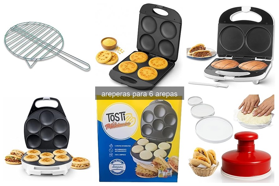 Soluciona Problemas Comunes al Usar Areperas para 6 Arepas