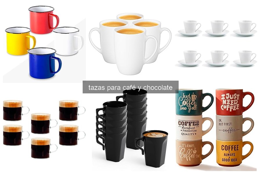 Solucionando Problemas Comunes con Tazas para Café y Chocolate