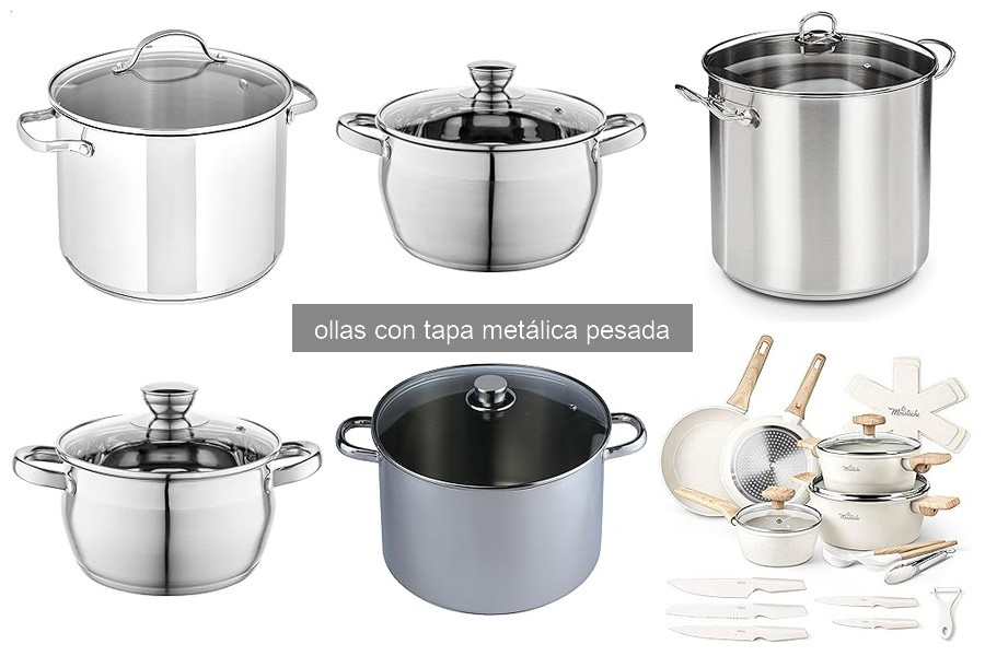 Ventajas de las Ollas con Tapa Metálica Pesada en Cocina