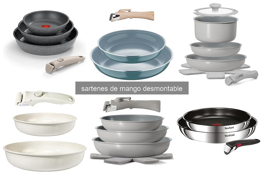 Ventajas de las sartenes de mango desmontable para tu cocina