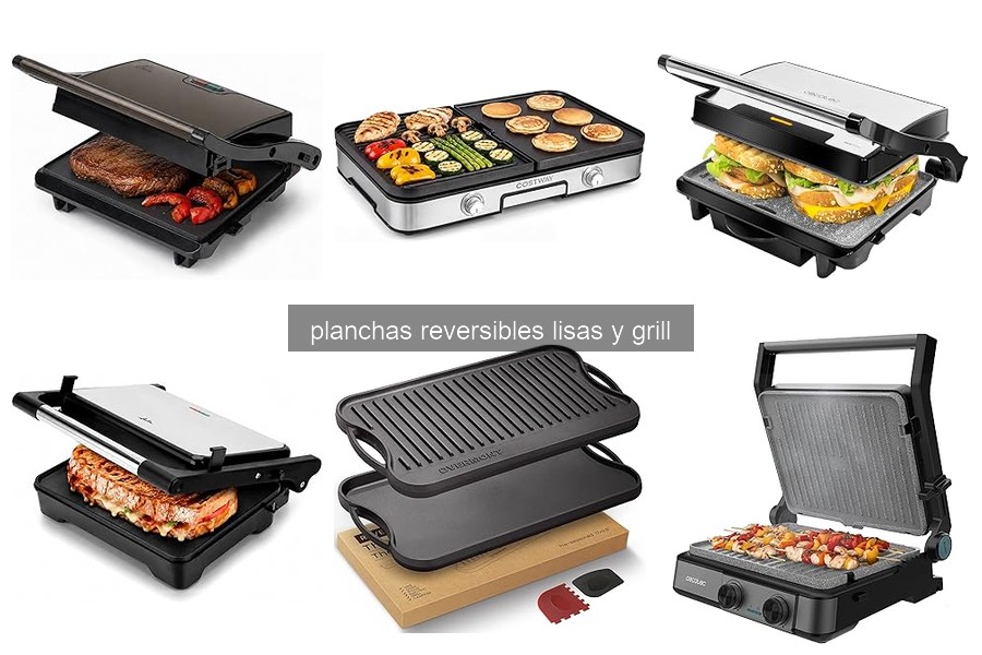 Ventajas de usar una plancha reversible lisa y grill