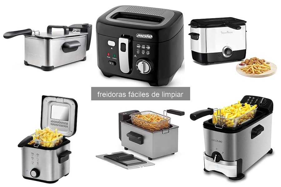 Ventajas y desventajas de las freidoras fáciles de limpiar