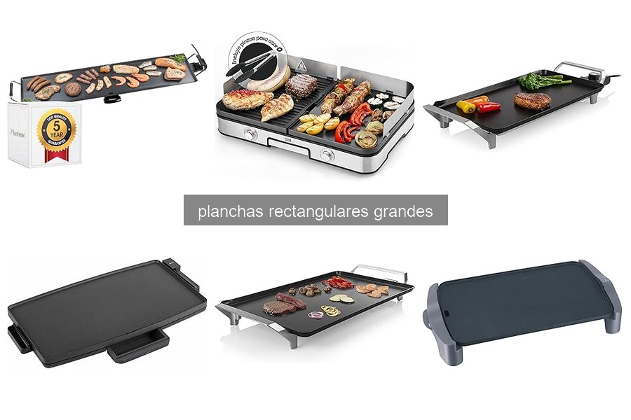 Ventajas y desventajas de planchas rectangulares grandes