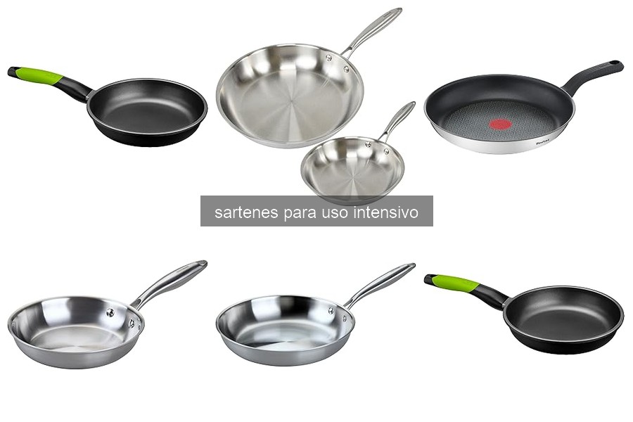 Ventajas y desventajas de sartenes de hierro fundido y antiadherentes