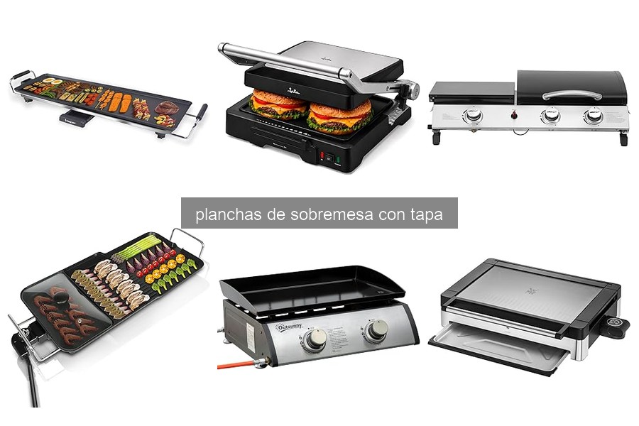 Ventajas y desventajas de una plancha de sobremesa con tapa